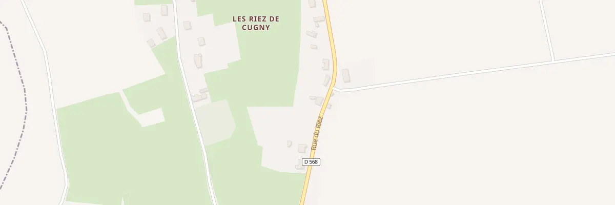 Plan du 604 Rue du Riez à Cugny