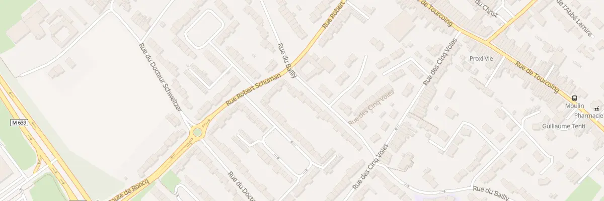 Plan du 66 Rue du Bailly à Neuville-en-Ferrain