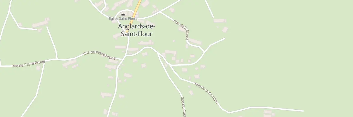 Plan du 11 Rue de la Combe à Anglards-de-Saint-Flour