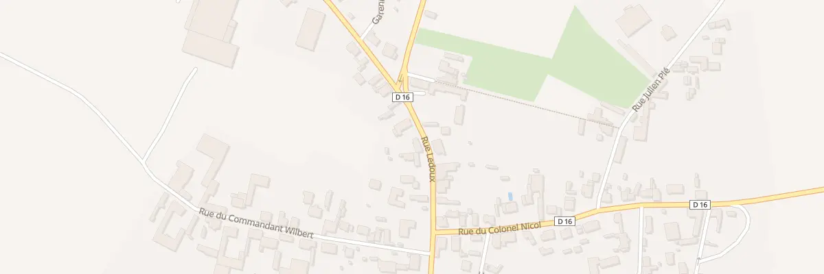 Plan du 13 Rue Ledoux à Villers-Guislain