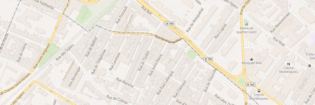 Plan du 69 Rue Saint-Pierre à Croix