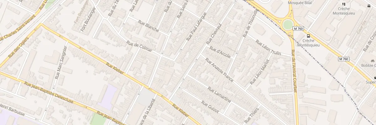 Plan du 31 Rue Chevreul à Croix