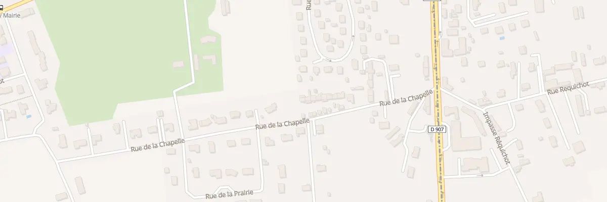 Plan du 20 Rue de la Chapelle à Challuy