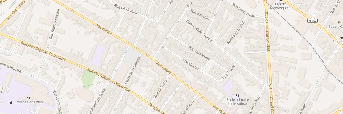 Plan du 63 Rue Guizot à Croix