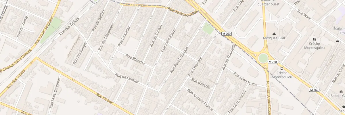 Plan du 41 Rue Paul Lafargue à Croix