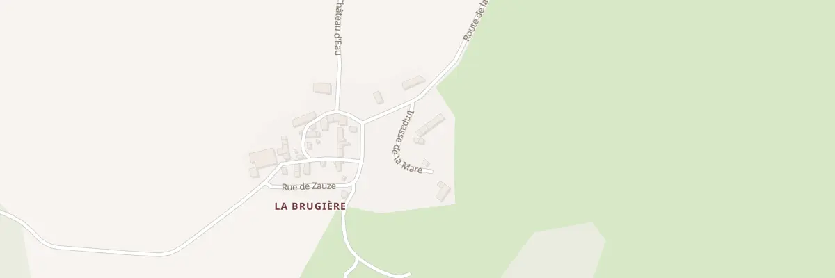 Plan du 5237 La Brugiere à Apchat