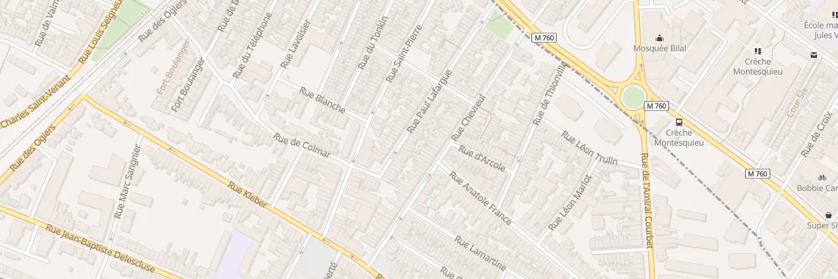 Plan du 26 Rue Paul Lafargue à Croix