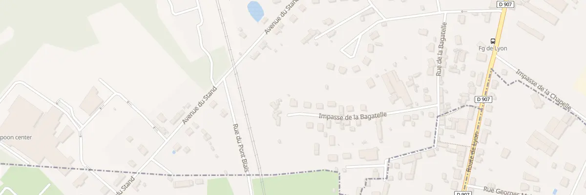 Plan du 24 Imp de la Bagatelle à Nevers