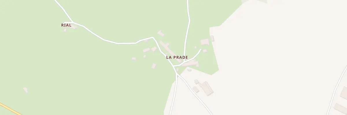Plan du 89 La Prade à Val d’Arcomie