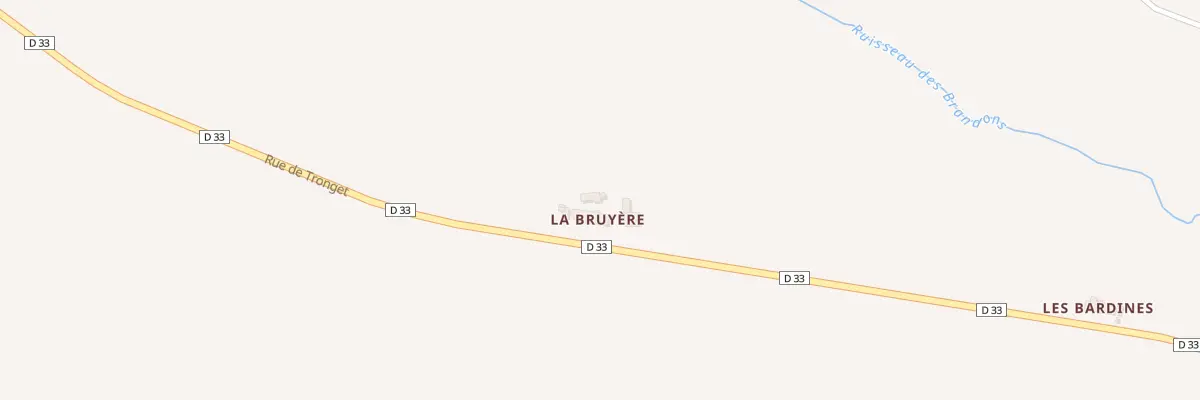 Plan du 5073 Les Bardines à Treban