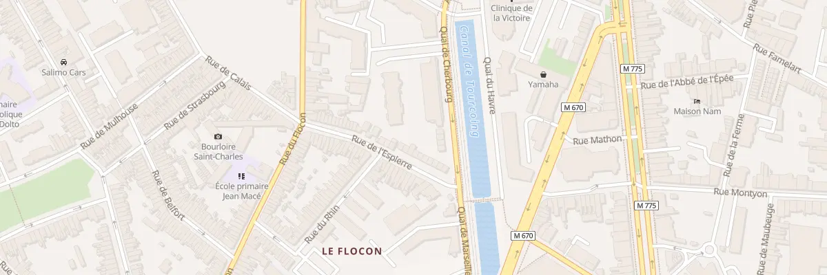 Plan du 41 Rue de l’ Espierre à Tourcoing