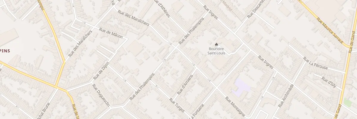 Plan du 101 Rue Montaigne à Tourcoing