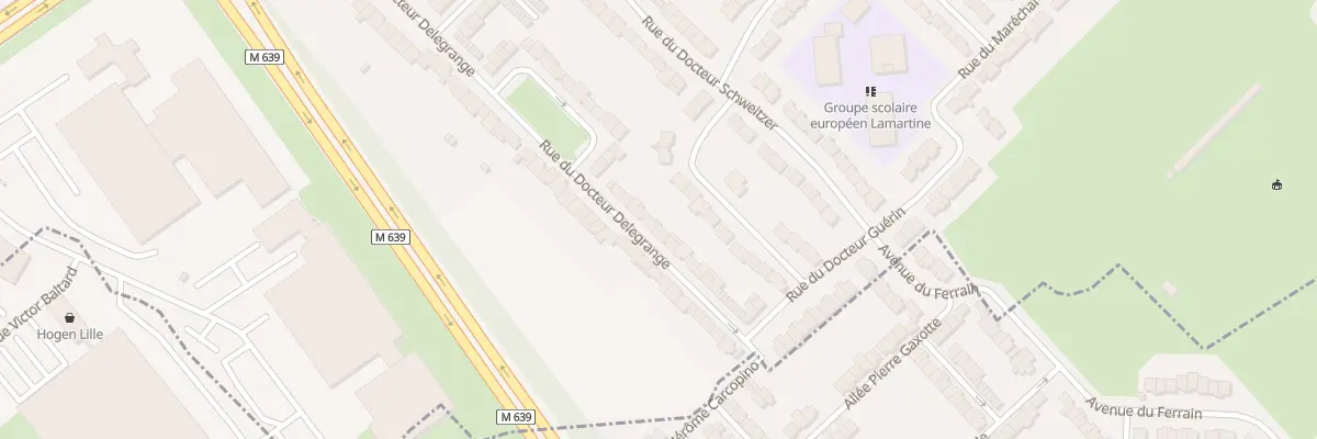 Plan du 57 Rue du Docteur Delegrange à Neuville-en-Ferrain
