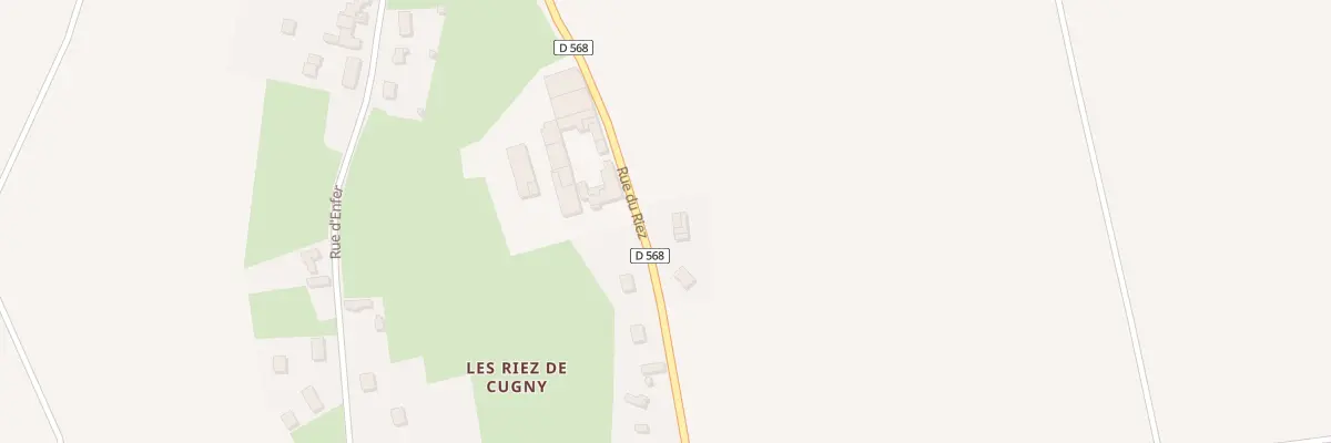 Plan du 373 Rue du Riez à Cugny