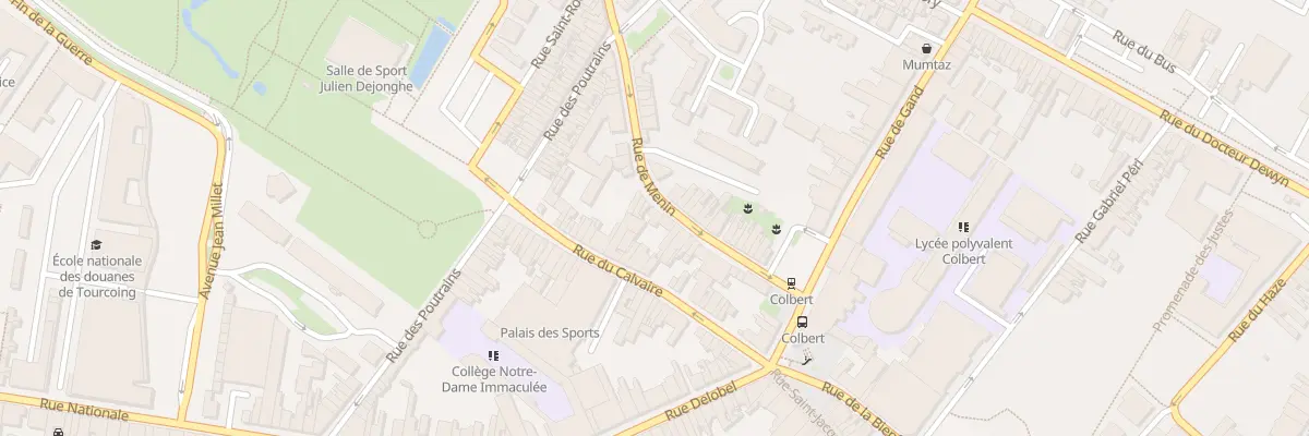 Plan du 29 Rue de Menin à Tourcoing