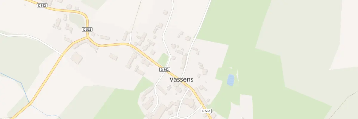 Plan du 4 Rue du Château à Vassens