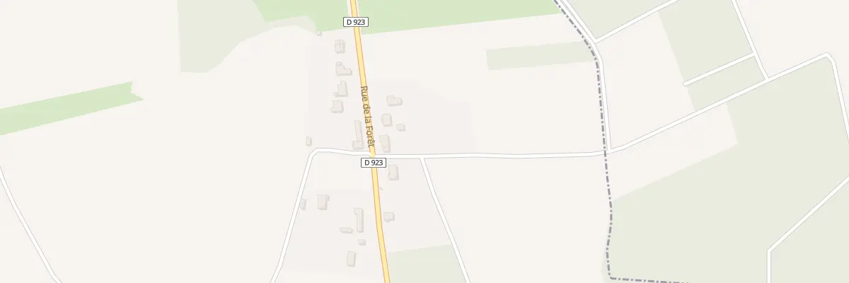 Plan du 9002 Rue de la Forêt à Commenchon