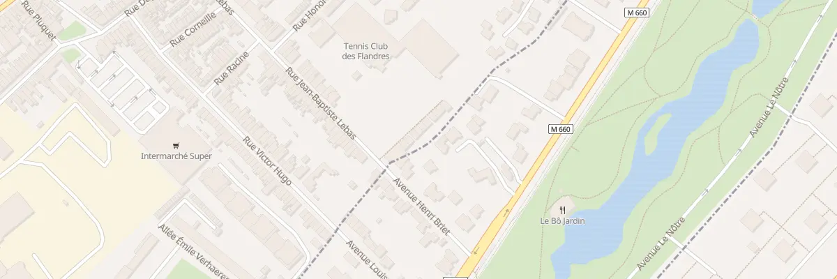 Plan du 1093 Rue Jean-Baptiste Lebas à Croix