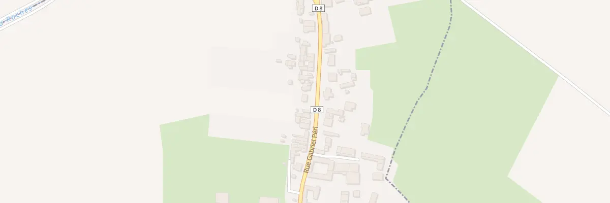 Plan du 196 Rue Gabriel Peri à Anhiers
