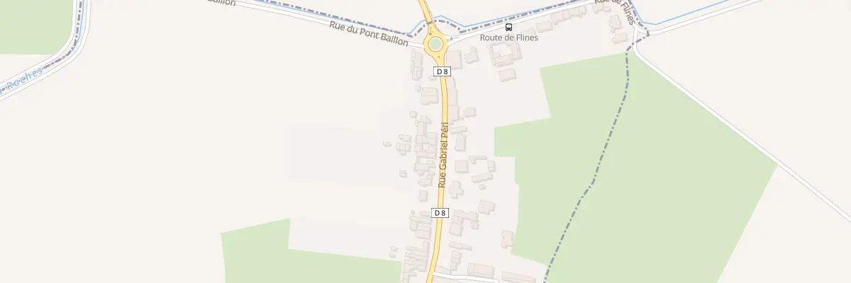 Plan du 116 Rue Gabriel Peri à Anhiers