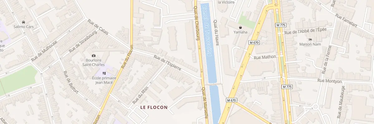 Plan du 47 Rue de l’ Espierre à Tourcoing