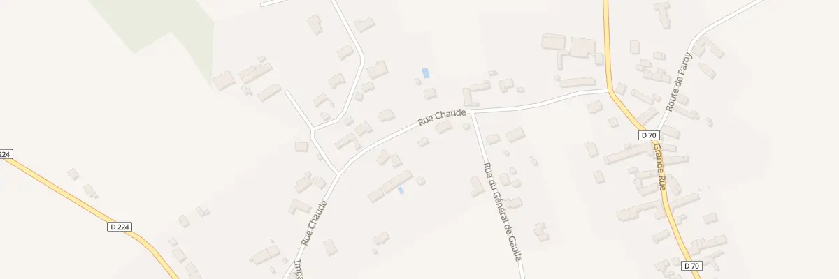 Plan du 9 Rue Chaude à Villebougis