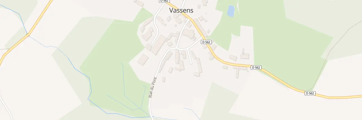 Plan du 6A Rue de l’Église à Vassens