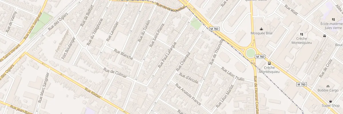 Plan du 48 Rue Paul Lafargue à Croix