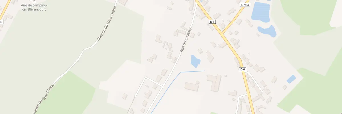 Plan du 12 Rue de Cavessy à Blérancourt