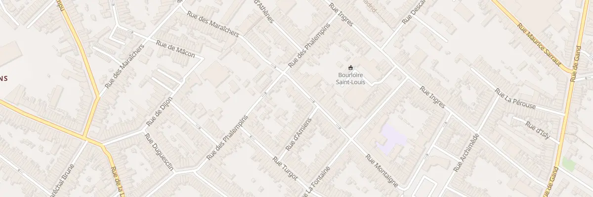 Plan du 97 Rue Montaigne à Tourcoing