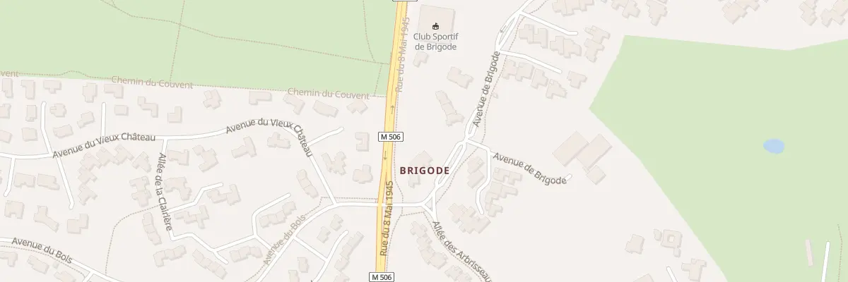 Plan du 330A Av de Brigode à Villeneuve-d’Ascq