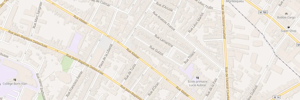 Plan du 45 Rue Guizot à Croix