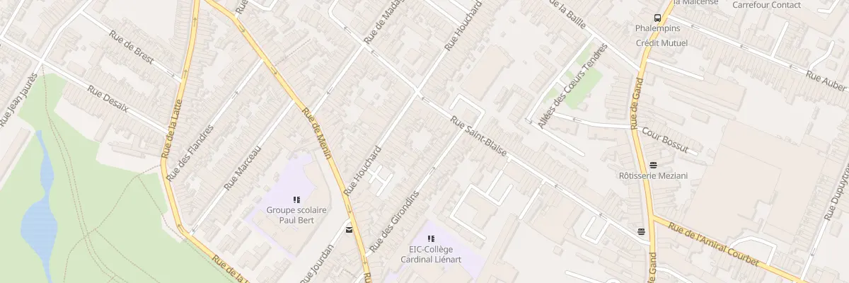 Plan du 81 Rue Saint Blaise à Tourcoing