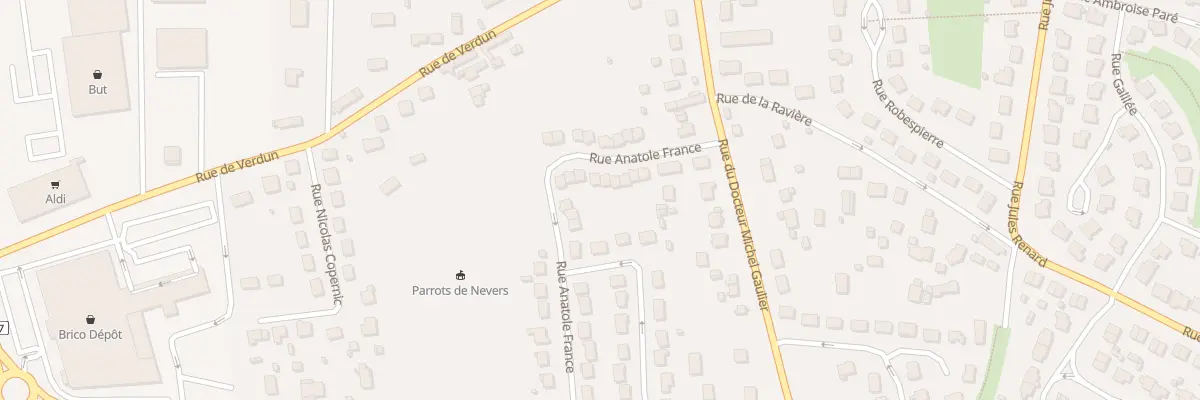 Plan du 34 Rue Anatole France à Varennes-Vauzelles