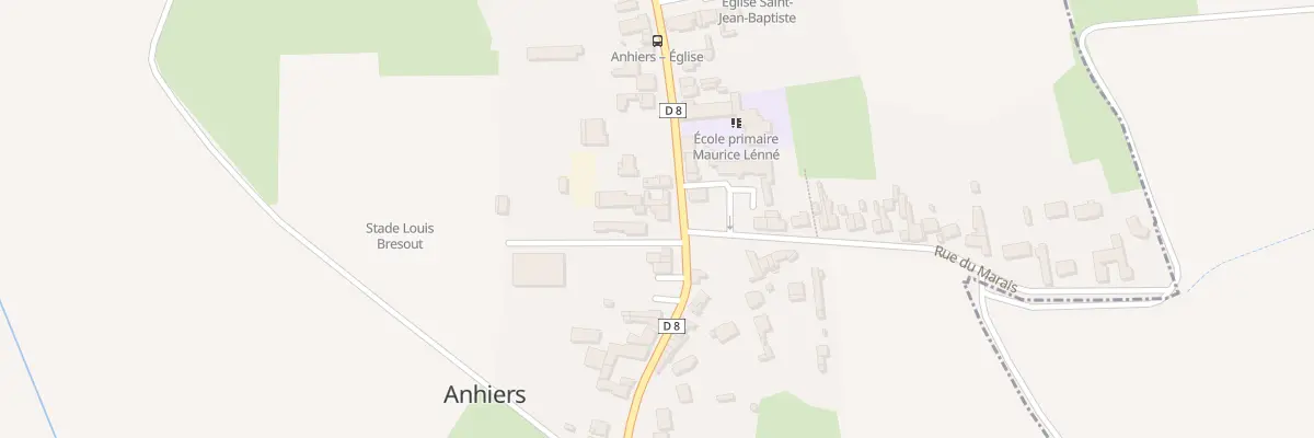 Plan du 724 Rue Gabriel Peri à Anhiers