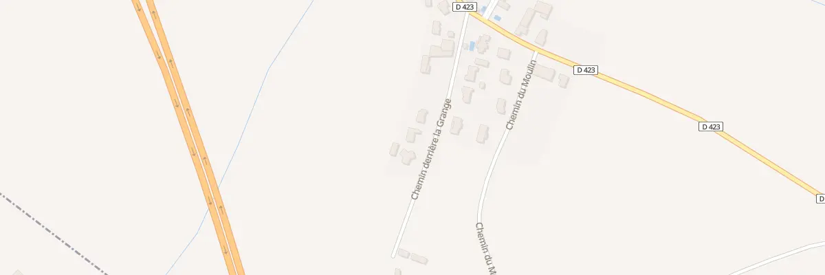 Plan du 8 Che Derrière la Grange à Pessat-Villeneuve