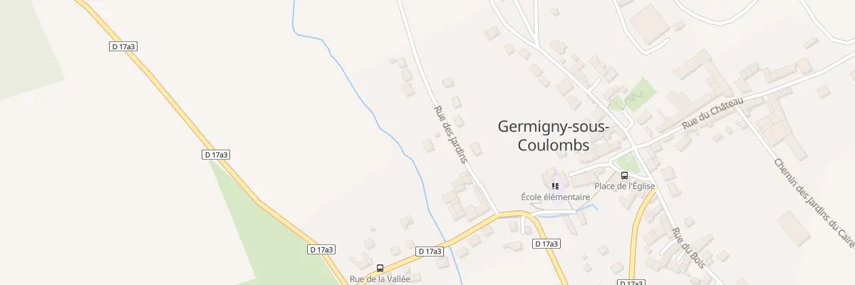 Plan du 1 Rue des Jardins à Germigny-sous-Coulombs
