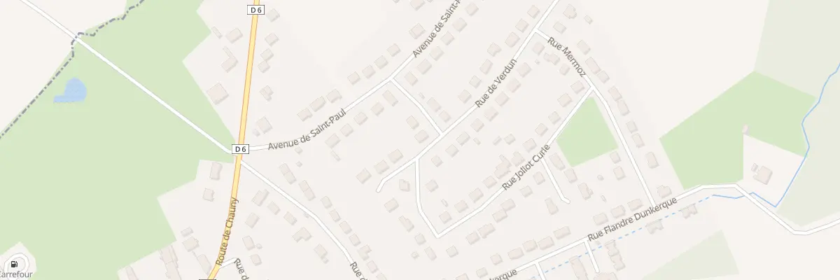 Plan du 7 Rue de Verdun à Blérancourt