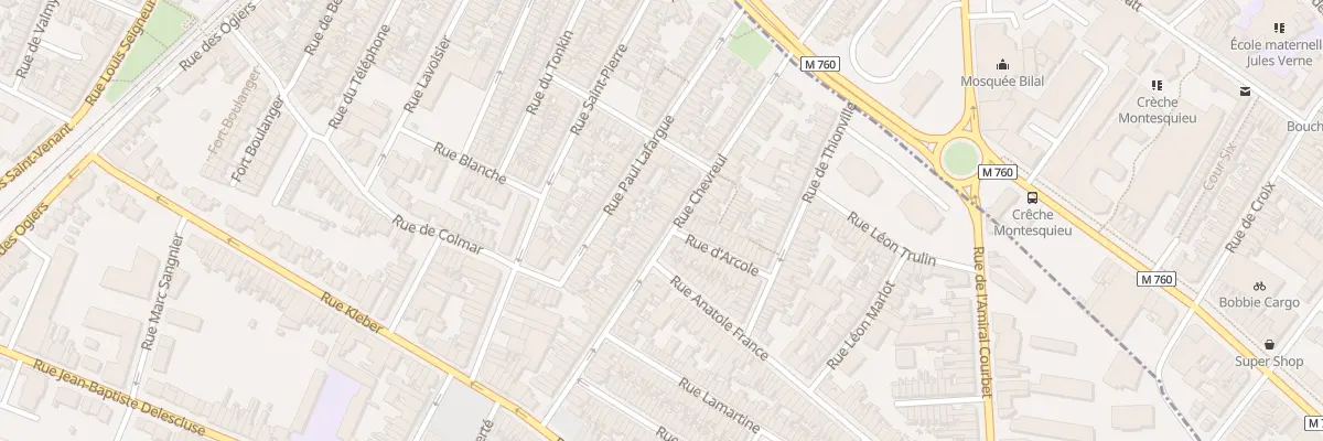 Plan du 59 Rue Chevreul à Croix