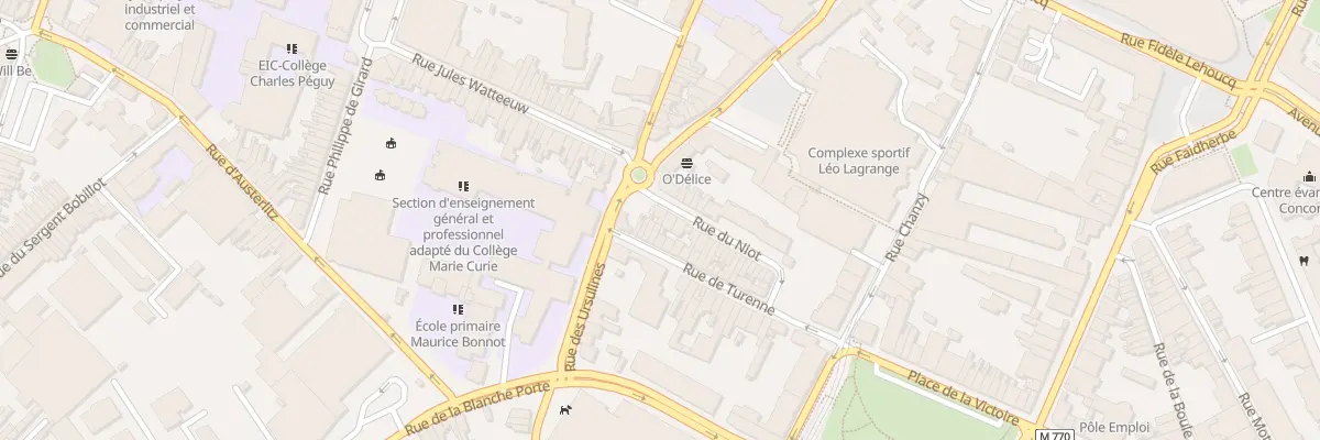 Plan du 6 Rue du Niot à Tourcoing
