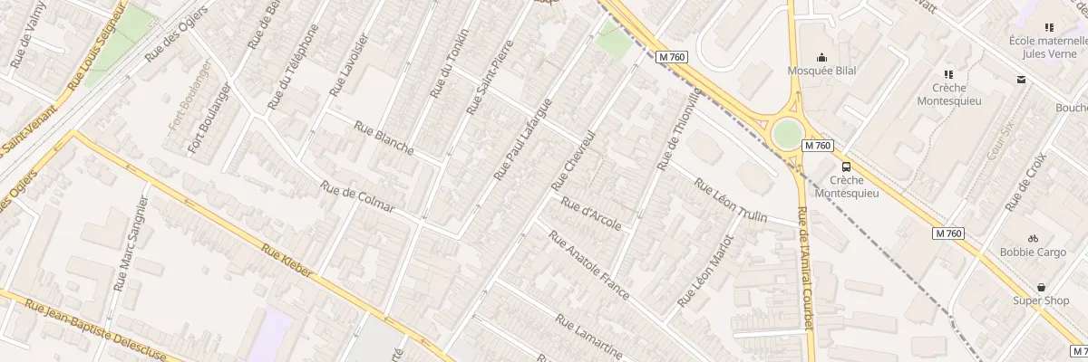 Plan du 61 Rue Chevreul à Croix