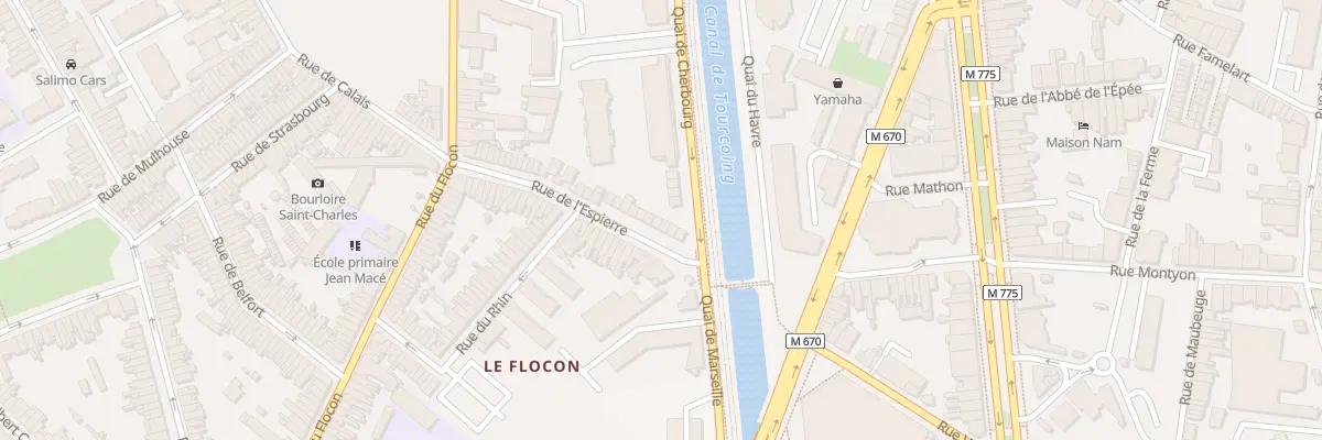 Plan du 51 Rue de l’ Espierre à Tourcoing