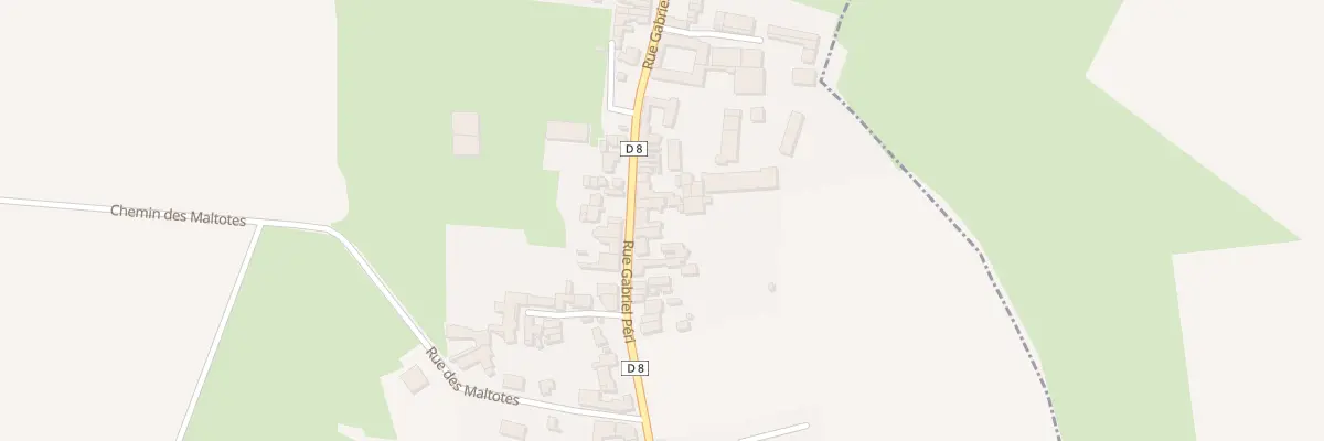 Plan du 391 Rue Gabriel Peri à Anhiers