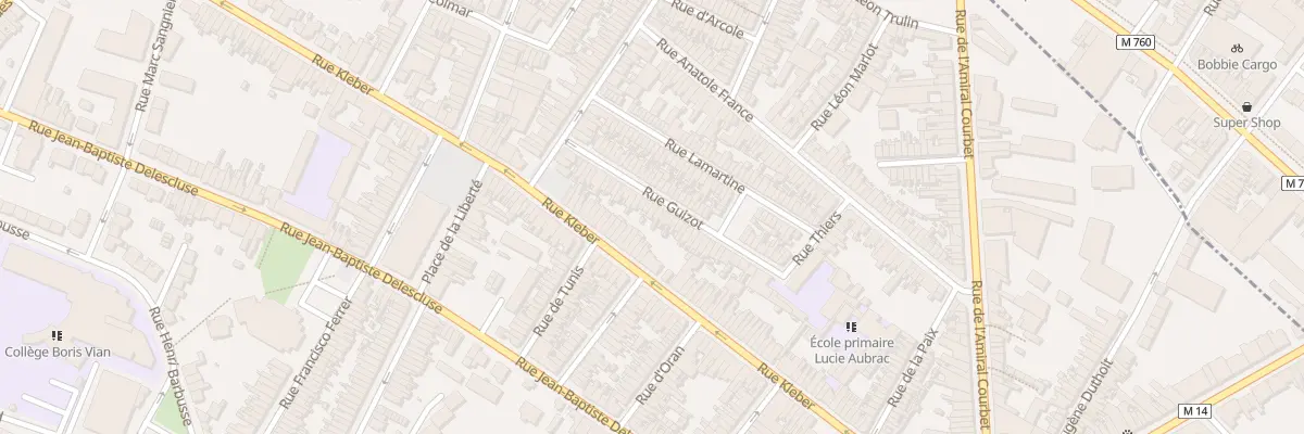 Plan du 41 Rue Guizot à Croix