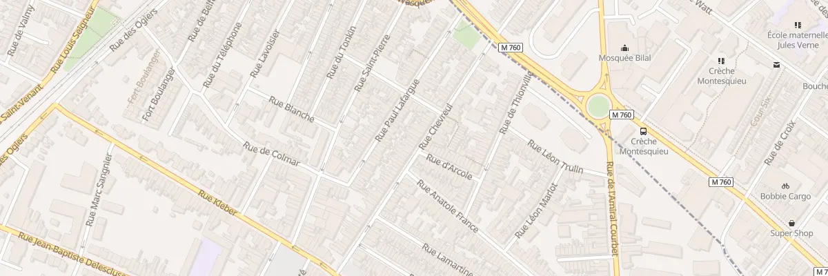 Plan du 63 Rue Chevreul à Croix