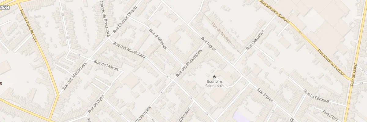 Plan du 113 Rue des Phalempins à Tourcoing