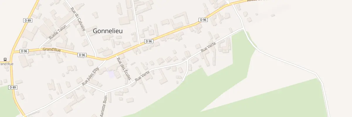 Plan du 269 Rue Verte à Gonnelieu