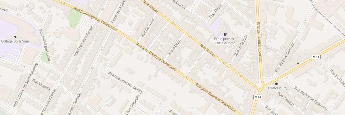 Plan du 6 Rue d’Oran à Croix