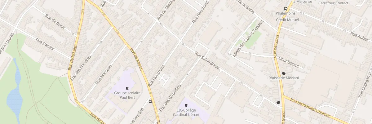 Plan du 79 Rue Saint Blaise à Tourcoing