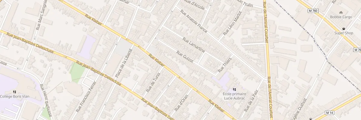 Plan du 39 Rue Guizot à Croix